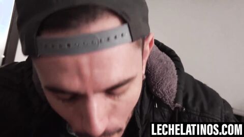 LecheLatinos.com - Gael feasts on Kendro's massive bareback boner