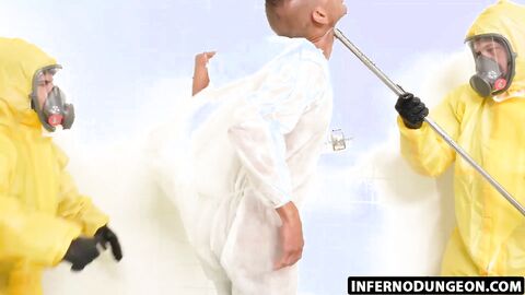 InfernoDungeon.com - Wrex Wylde double fisted by Archer Croft and Brock Kniles