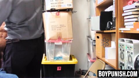 BoyPunish.com - Shoplifter's raw fuck by attractive security officer