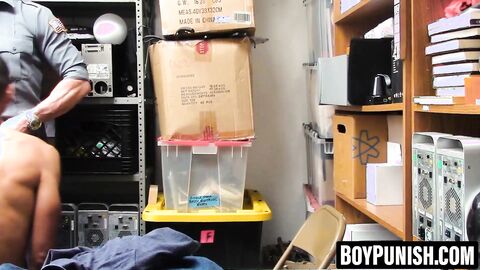 BoyPunish.com - Shoplifter's raw fuck by attractive security officer