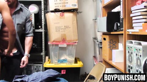 BoyPunish.com - Shoplifter's raw fuck by attractive security officer