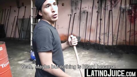 Attractive latino Eloy gobbleed my cock until I release my cum on his face