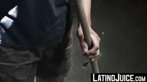 Attractive latino Eloy gobbleed my cock until I release my cum on his face