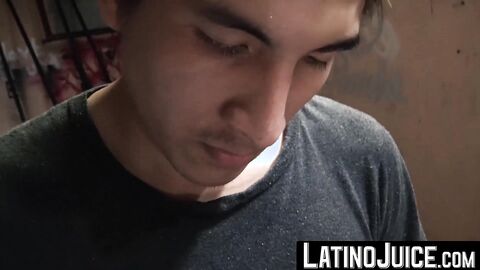 Attractive latino Eloy gobbleed my cock until I release my cum on his face