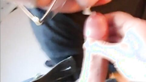 Older Man Sucking Young Cock and Jerking Off