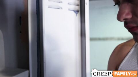 My stepsons best friend Christian Ace knows about our secret taboo sex