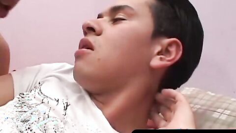 OTBXXX.com - Young amateur gay raw slams his boyfriend's ass until he shoots cum