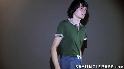 Spikey Dee got showered with cum in a foursome hazing ritual