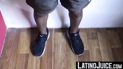 Young straight guy Bruno destroyed in the ass by horny latino Manuel