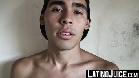 Young straight guy Bruno destroyed in the ass by horny latino Manuel