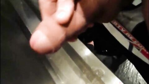 Outdoor Amateur Gay Blowjob and Handjob