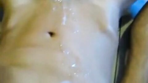 Big Cock Handjob Leads to 4 Intense Orgasms