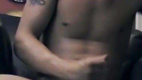 JoeSchmoeXXX.com - Solo cock wanking with tattooed stud jerking off his dick