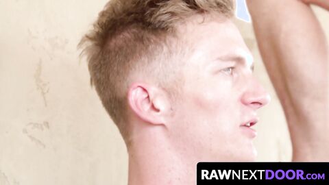 RawNextDoor.com - Athletic Connor Halsted breeding in threesome with Darin Silvers af