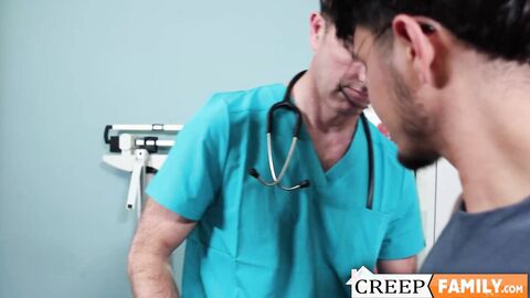 My stepuncle Ryan St Michael examined me in his clinic before we got horny