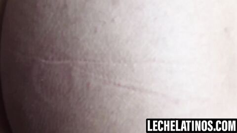 LecheLatinos.com - Jota's innocent cock stroke and cum