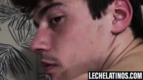 LecheLatinos.com - Esteban swallows my cock and cum load