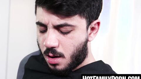 HotFamilyPorn.com - Colton Scott questions sexuality with stepson's guidance