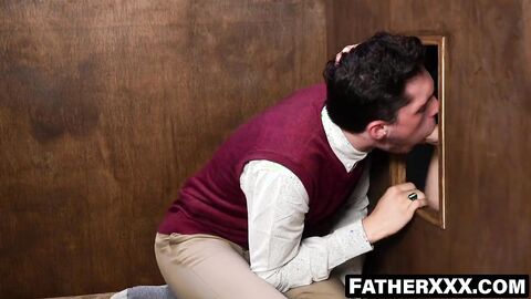 FatherXXX.com - Personal penitence with a rock hard dick in my mouth