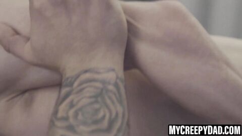 MyCreepyDad.com - Cute twink son sucks off stepdad's hangover for morning fun