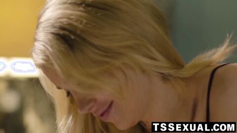 TSSexual.com - Roman Todd's boob caress before devouring my dick