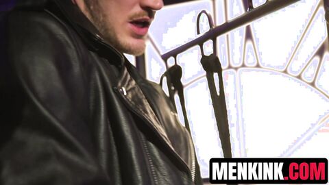 Sexy Johnny Hill endures Christian Wildes juicy raw meat