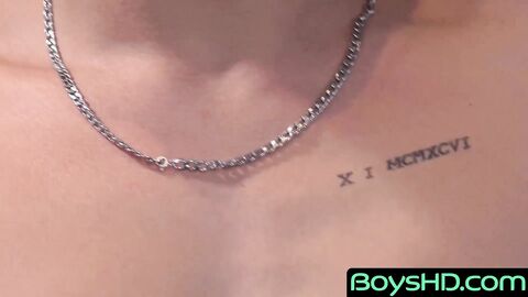 BoysHD.com - Sexy teen fingered while wanking his big throbbing dick with lust