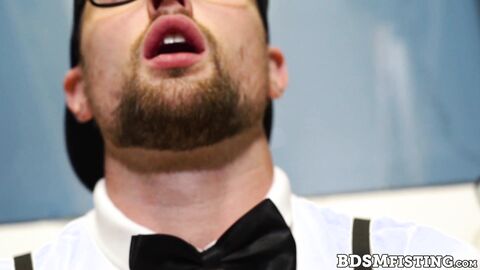 Naughty Drew Dixon spreads his ass for Devin Francos huge fist