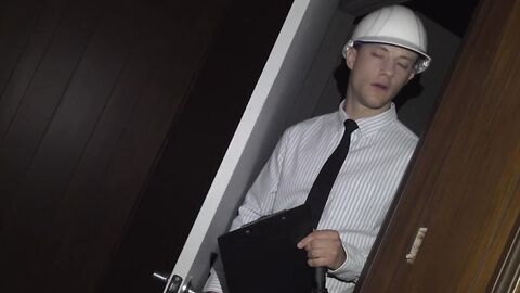 Aaron Allen got dragged to have some naughty fun with horny studs