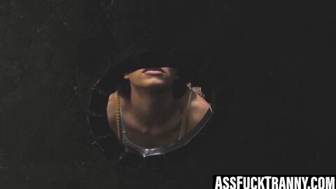 Alisia Rae's glory hole fetish fucking adventure