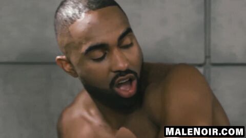 MaleNoir.com - Remy Cruze's threesome ends after a satisfying cumshot