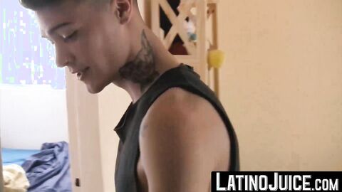 Hot Kendro seduced me with his chiseled body before I rim his ass