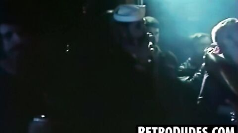 RetroDudes.com - Jerome and a group of classic studs go all out in a wild sucking and