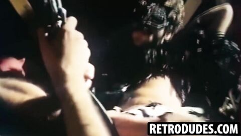 RetroDudes.com - Jerome and a group of classic studs go all out in a wild sucking and