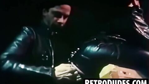 RetroDudes.com - Jerome and a group of classic studs go all out in a wild sucking and