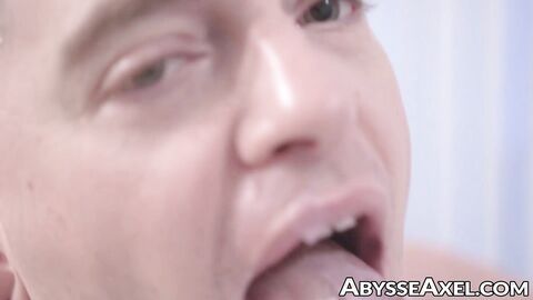 Gentle massage before a rough anal fisting by hot Jin Ueo and sexy Axel Abysse