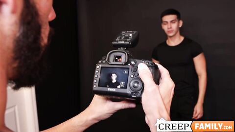 I seduce my hot step uncle Marco Lorenzo for a hardcore barebacking