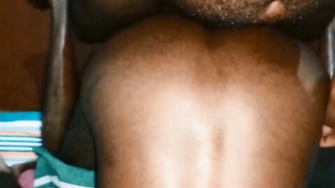 Asian Amateur Cums on His Chest