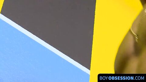 BoyObsession.com - Young deviant Andy Taylor penetrated asshole with dildo deeply