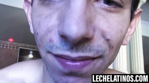LecheLatinos.com - Bastian bends for my deep hunger