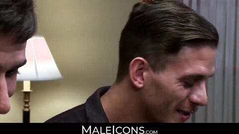 MaleIcons.com - Nick Capra dominates Ian Levine claiming his ass with force