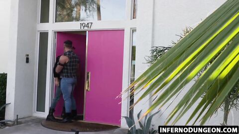 InfernoDungeon.com - Bruce Jones' ass wrecked in threesome with fucking