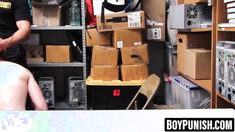 BoyPunish.com - Hunk cop's tease and raw fuck of cute tatted suspect