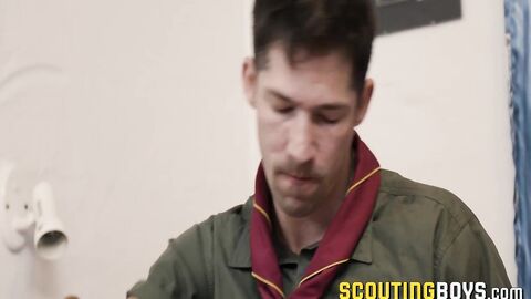 Scout Alfonso Onsaya got his naughty consequence after pranking his scoutmaster