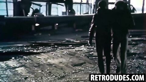 RetroDudes.com - Jerome indulges in an outdoor cock sucking session with his horny pa