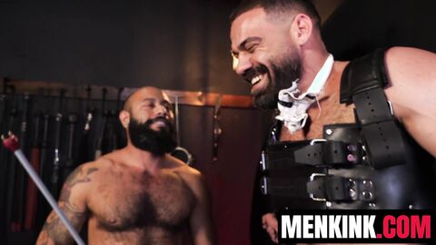 Leo Forte toys with Brian Bonds and Ricky Larkin in thrilling torment