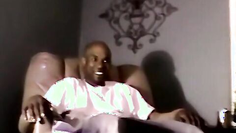 JoeSchmoeXXX.com - Amateur black dude strips and pumps his raging hard cock