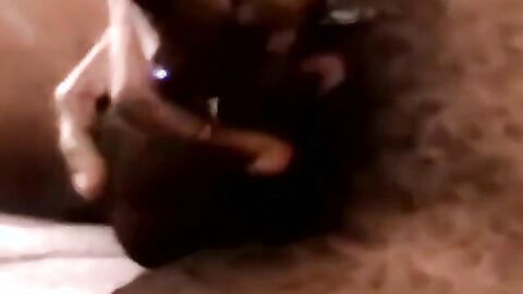 JoeSchmoeXXX.com - Amateur black dude strips and pumps his raging hard cock