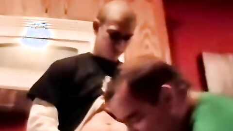 JoeSchmoeXXX.com - Amateur gay deviants indulge in a dick sucking orgy