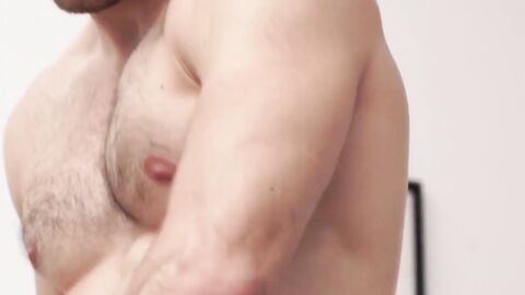 MaskXXX.com - Athletic ripped Sam Cuthan's amazing handjob session